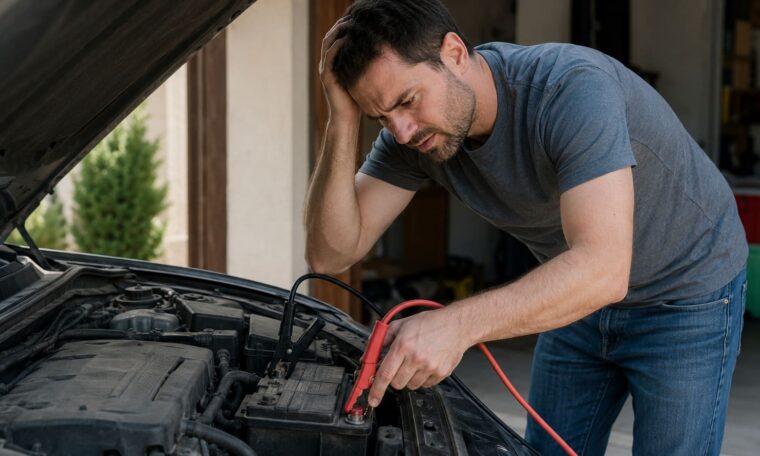batería coche se descarga sin usar